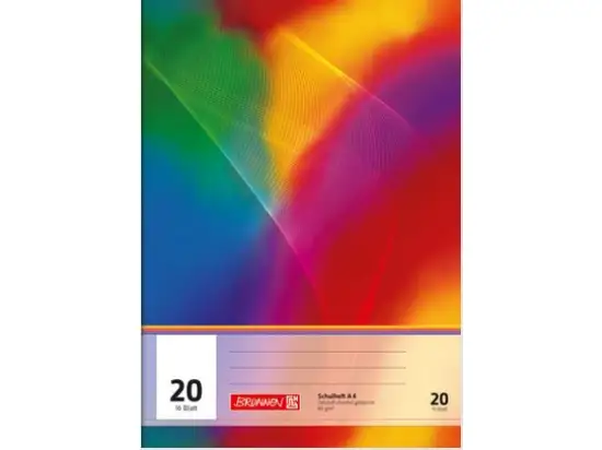 Schulheft Brunnen 10-4492002 104492002 A4 Lineatur 20, blanko, 16 Blatt