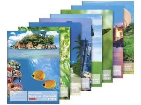 Zeichenblock Brunnen 10-47914 1047914 A4 20 Blatt perforiert