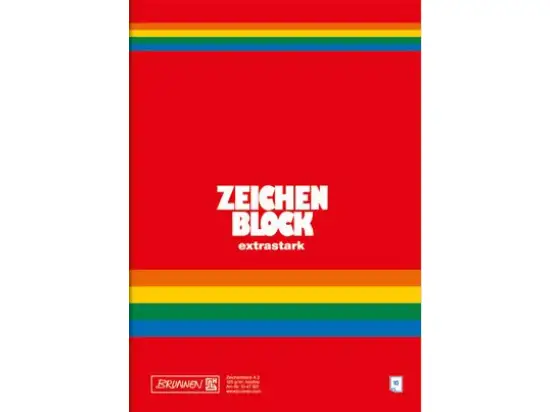 Zeichenblock Brunnen 10-47921 1047921 A2 10 Blatt