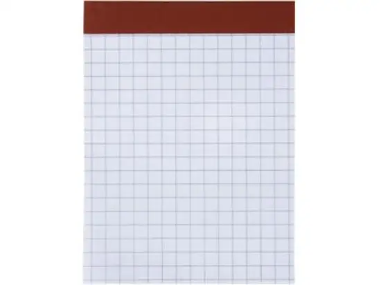 Notizblock Brunnen 10-55132 1055132 A7, 50 Blatt, kariert, holzfrei