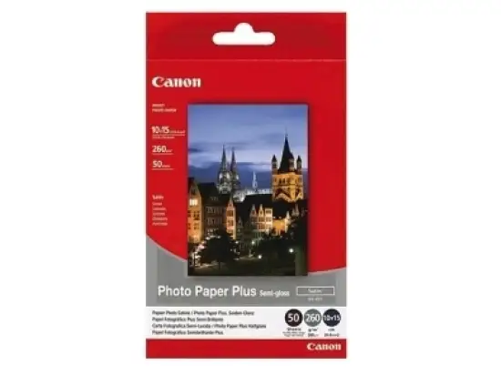 Papier Canon 1686B015 SG-201 10x15cm, 260g, Seidenglanz matt, Pack 50 Blatt