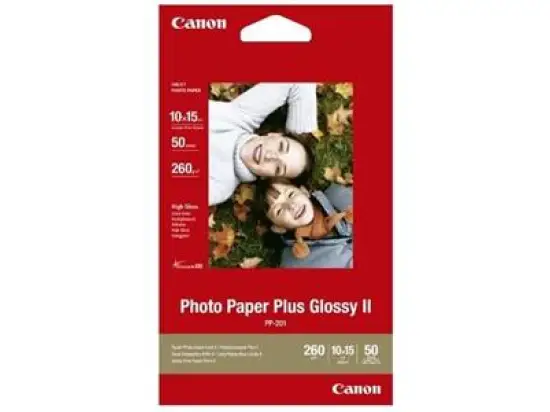 Papier Canon 2311B003 PP-201 10x15cm, 275g, Fotoglanz+, randlos, Pack 50 Blatt