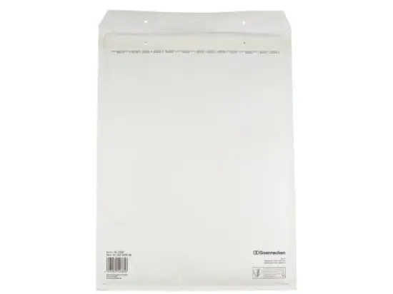 Luftpolstertasche Soennecken 327209701 2285 Größe: K/7, 340x470mm, Kraftpapier, weiß, Pack 5 Stk