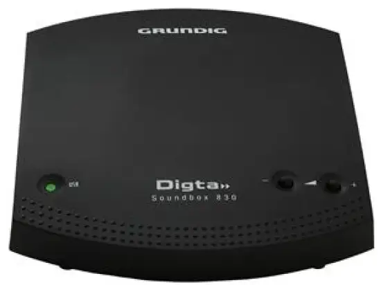 Soundbox Grundig PFT1700 Digta 830 DigtaSoft One in Verbindung mit analogem GBS