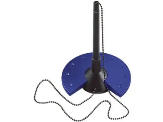 Kugelschreiberständer Helit H6359093 base schwarz/blau