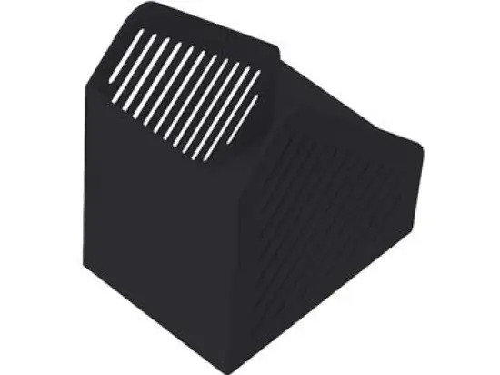 Stehsammler Helit H6361095 schwarz A5 Kunststoff, Pack 4 Stk