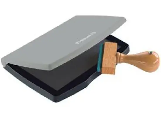 Stempelkissen Pelikan 336222 7 x 11 cm, Kunststoffgehäuse (PS), schwarz