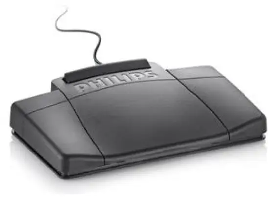 Fußschalter Philips LFH2210 3,5mm Klinkenstecker