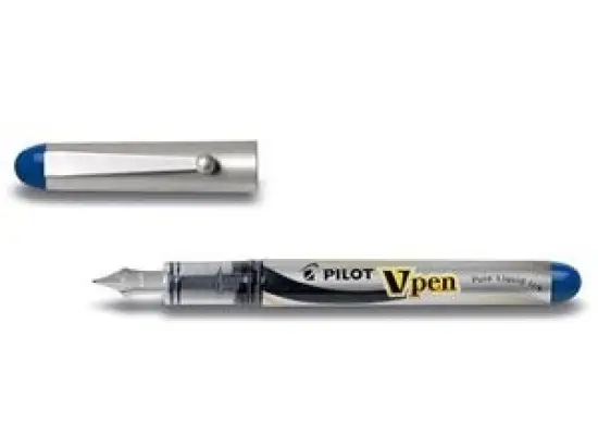 Füllfederhalter Pilot SVP-4M-L 1132003 V-Pen Federstärke: 0,4mm (M), Schaftfarbe: blau