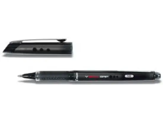 Tintenroller Pilot BLN-VBG10-B 2233001N V-Ball Grip 10 0,6mm, mit Kappe, schwarz