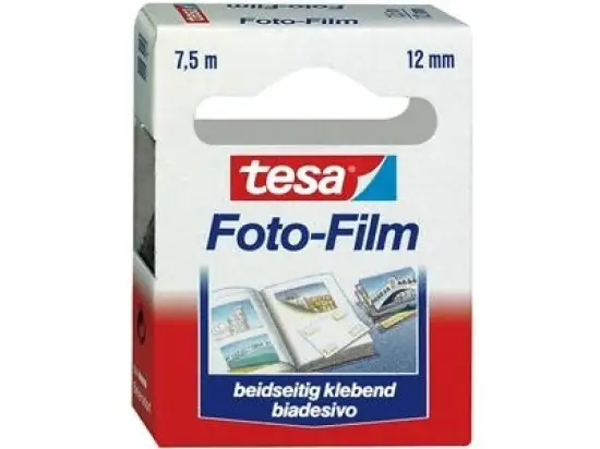 Fotoband-Abroller Nachfüllung Tesa 56661-00002-00 Photo Film 12mm x 7,5m, doppelseitig klebend