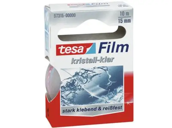 Klebefilm Tesa 57315-00000-01 tesafilm 15mm x 10m kristall-klar