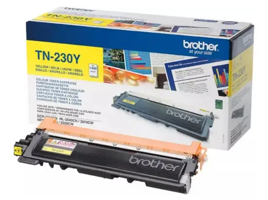 Farbtonerkassette Brother TN230Y 230 gelb 1.400 Seiten