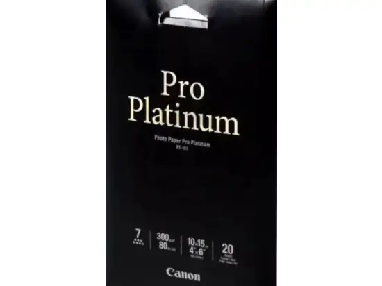 Papier Canon 2768B013 PT-101 10x15cm, 300g, Hochglanz, Pack 20 Blatt