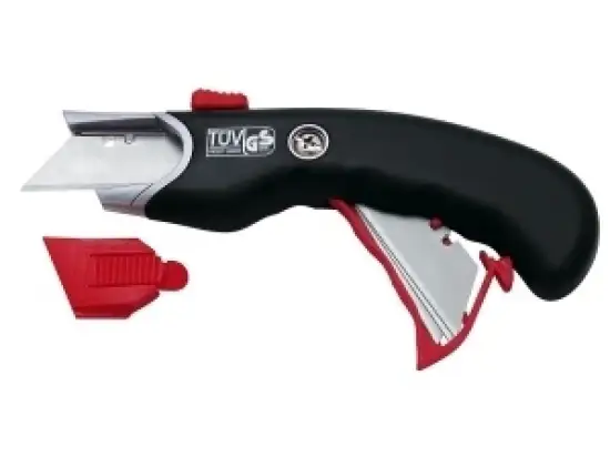 Cutter Wedo 78815 78 815 Safety-Cutter Premium 19mm, schwarz/rot
