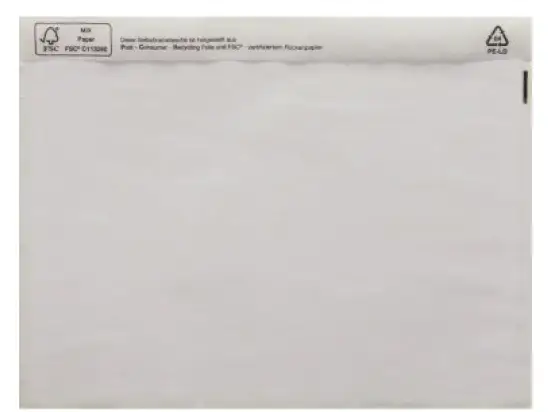 Begleitpapiertaschen 161078400 C6, ohne Aufdruck, Folie, selbstklebend, transparent, Pack 250 Stk