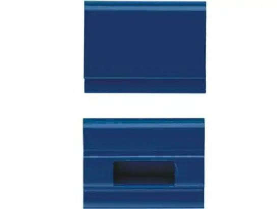 Farbreiter Elba 100552071 85512DB vertic 20x16mm, Kunststoff, dunkelblau, Pack 25 Stk