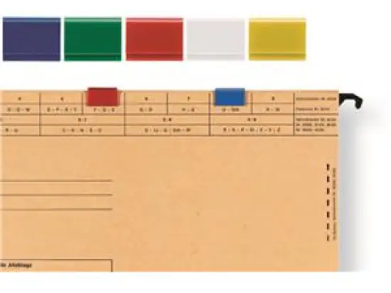 Farbreiter Elba 100420884 85512DG vertic 20x16mm, Kunststoff, dunkelgrün, Pack 25 Stk