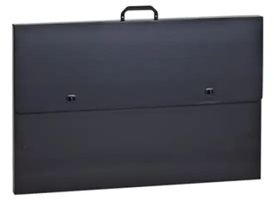 Zeichenplatten-Tragetasche Rumold 370304 A2 Kunststoff (PP) schwarz
