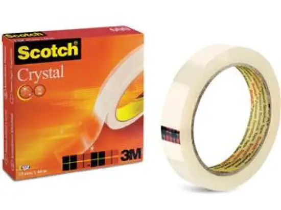 Klebeband Scotch C6001933 Crystal 19mmx33m klar