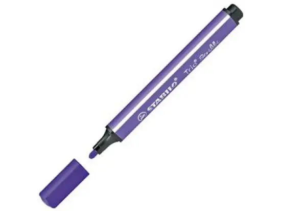 Filzstift Stabilo 368/955 Trio Scribbi violett dreieckig