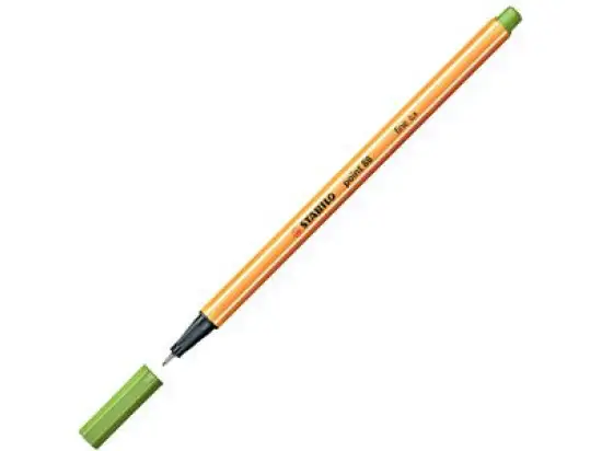 Fineliner Stabilo 88/33 point 88 Schreibfarbe: apfelgrün