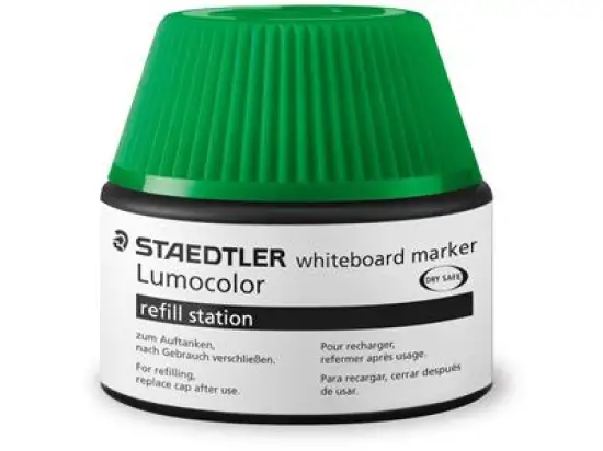 Whiteboardmarker-Nachfülltusche Staedtler 48851-5 488 51-5 Lumocolor grün, für Lumocolor 351, 351B, Flasche 30ml