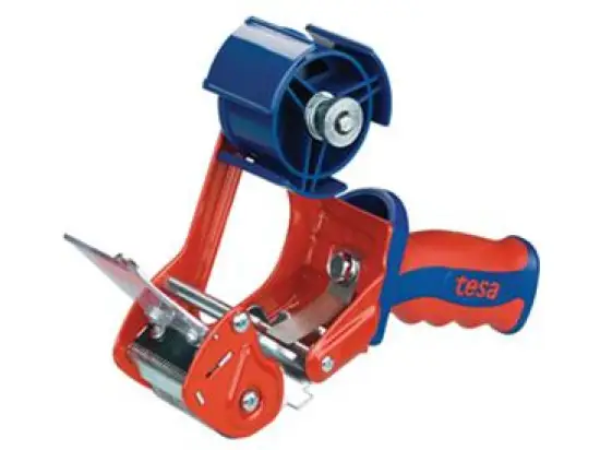 Packbandabroller Tesa 06400-00001-03 Comfort 50 mm x 66 m, mit Messerschutz u. Rollenbremse