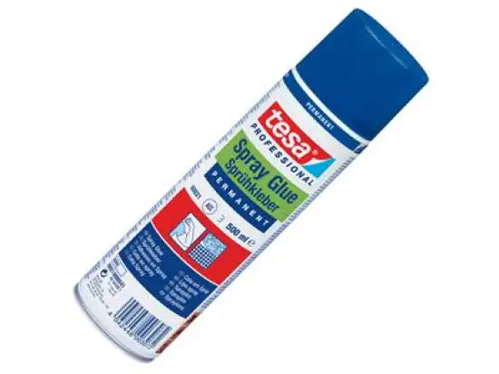 Sprühkleber Tesa 60021-00000-01 Professional permanent klebt auf glatter bis rauer Oberfläche, 500ml