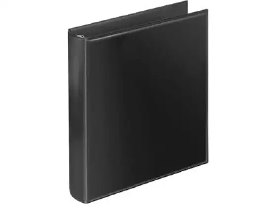 Prospektalbum Veloflex 4153280 A5, 4 Ringe (30mm), schwarz