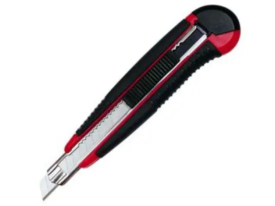 Cutter Wedo 78409 78 409 Auto-Load Profi-Cutter 9mm Auto-Load mit Abbrechhilfe 14x1,5x3cm 54g inkl. 5 Klingen