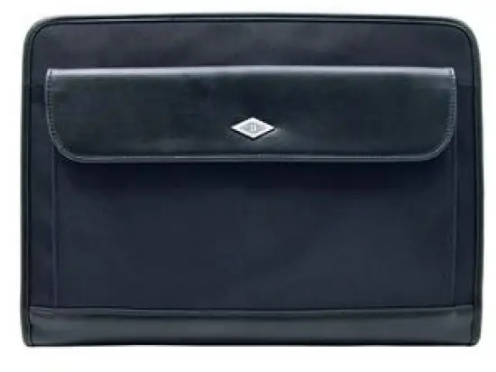 Konferenzmappe Wedo 585001 58 5001 Elegance A4, schwarz, herausnehmbare 4-Ring-Mechanik