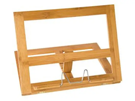 Buchständer Wedo 2113107 211 3107 Bambus 34,0x26,0x4,7cm braun 4fach verstellbar