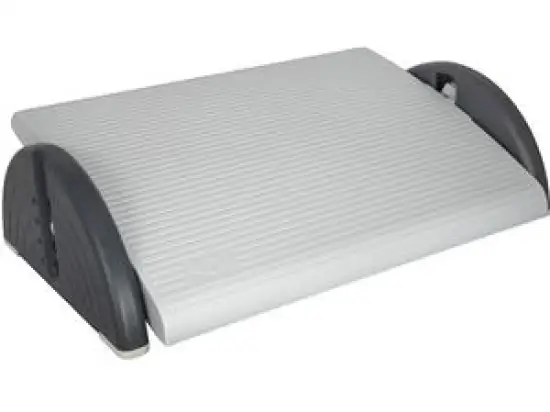 Fußstütze Wedo 2751037 275 1037 Relax Plus Polystyrol, lichtgrau, verstellbar