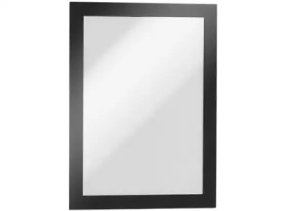Magnetrahmen Durable 4871-01 487101 Duraframe A5 schwarz selbstklebend, Pack 2 Stk