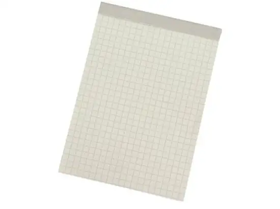 Notizblock Soennecken 111107702 1252 A6 kariert 50 Blatt holzfrei weiß, 70g