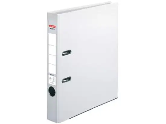Ordner Herlitz 300007119 05450705 maX.file protect A4, 50mm, Pappe/PP-Folie, Wechselfenster, weiß