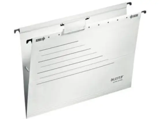 Hängemappe Leitz 1925-30-01 19253001 Alpha Active weiß, Karton 275g, Pack 5 x 5 Stk