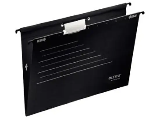Hängemappe Leitz 1925-30-95 19253095 Alpha Active schwarz, Karton 275g, Pack 5 x 5 Stk