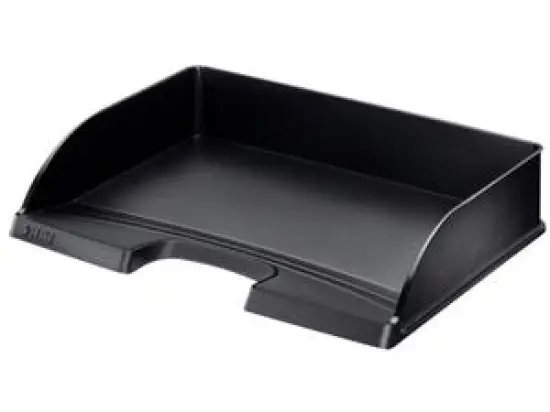 Briefablage Leitz 5218-00-95 52180095 Plus A4-Querformat, 363x71x273mm, stapelbar, schwarz