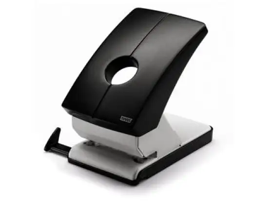 Locher Novus 025-0422 B260 anthrazit/schwarz mit Anschlagschiene