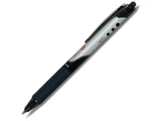 Tintenroller Pilot BLRT-VB7-B 2254001 V-Ball 07 RT 0,5mm, Wechselmine, Druckmechanik, schwarz