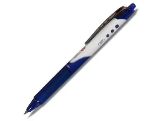 Tintenroller Pilot BLRT-VB7-L 2254003 V-Ball 07 RT 0,5mm, Wechselmine, Druckmechanik, blau