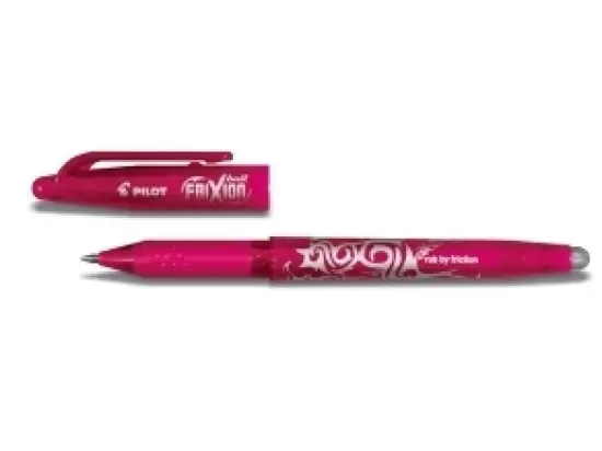 Tintenroller Pilot BL-FR7-0 2260009 FriXion ball 0.7 0,4mm, Edelstahlspitze, Wechselmine, mit Kappe, pink