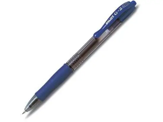 Gelschreiber Pilot BL-G2-10-L 2627003 G-2 10 klassik Strichstärke: 0,6mm, Schreibfarbe: blau