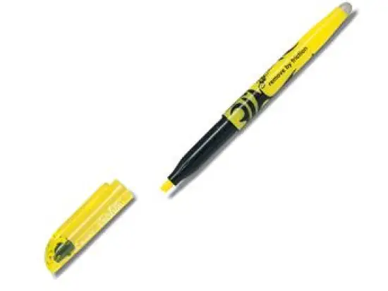 Textmarker Pilot SW-FL-Y 4136005 FriXion Light 3,8mm, Keilspitze, radierbar, gelb