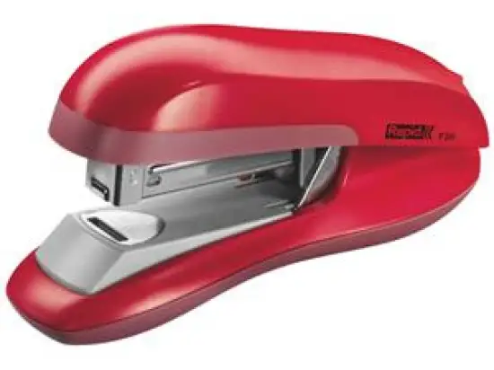 Heftgerät Rapid 23256502 F30 rot, Flat-Clinch