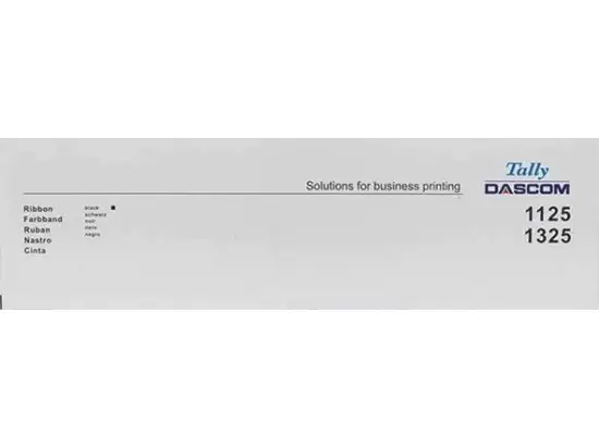 Farbband Tally Dascom 99001 Nylon, schwarz