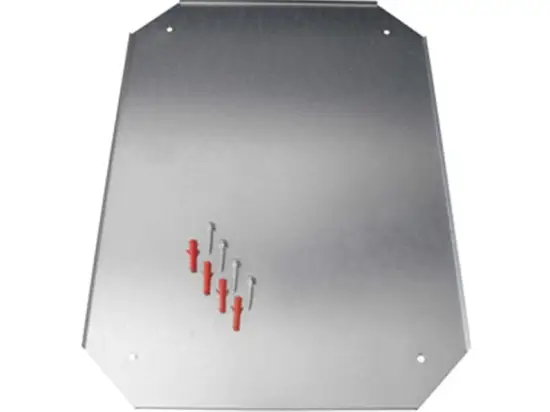 Infotaschenhalter Ultradex 8741 A4-hoch/quer (315 x 228 mm), magnetisch, Stahl, grau