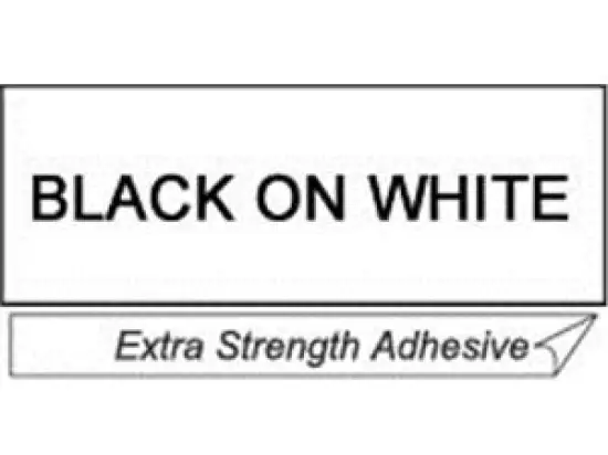 Schriftband-Kassette Brother TZe-S261 schwarz auf weiß 36mm/8m laminiert extra stark